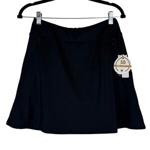 NEW TAIL Skort Pull On UPF 50 Sun Protection Athletic Golf Tennis Skirt XS Black